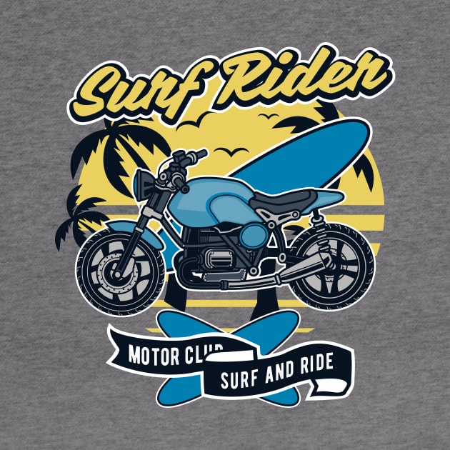 Surf Rider Motor Club by VintageHeroes